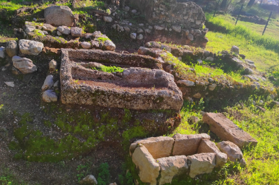İDYROS'TA KAZILAR TEKRAR BAŞLADI.