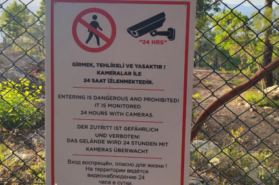 ÇALIŞ'TA BEKLENEN OLDU. TEL ÖRGÜ İLE HALKA GİRİŞ YASAKLANDI.