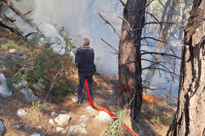 TÜNEKTEPE YANGINI SÖNDÜRÜLDÜ