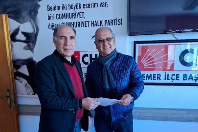MUSTAFA BATU CHP ÜYELİK BAŞVURUSU YAPTI