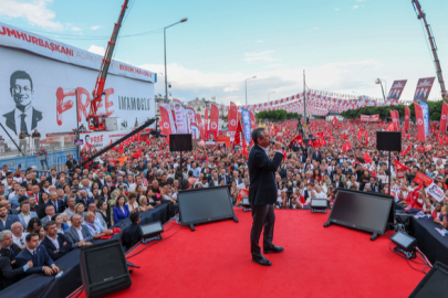 ANTALYA'DA ÖZGÜR ÖZEL RÜZGARI ESTİ