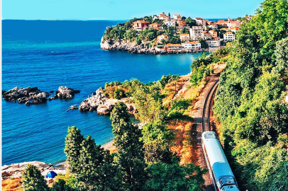 KARAELMAS TURİSTİK TRENİ YOLA ÇIKTI
