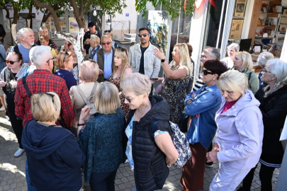 POLONYALI ERASMUS GRUBU KEMER KÜLTÜR EVİ’Nİ ZİYARET ETTİ