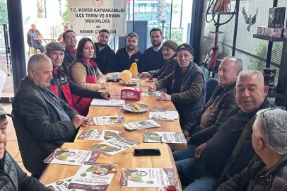 Kemer’de Çiftçilere Eğitim ve Bilgilendirme Toplantısı